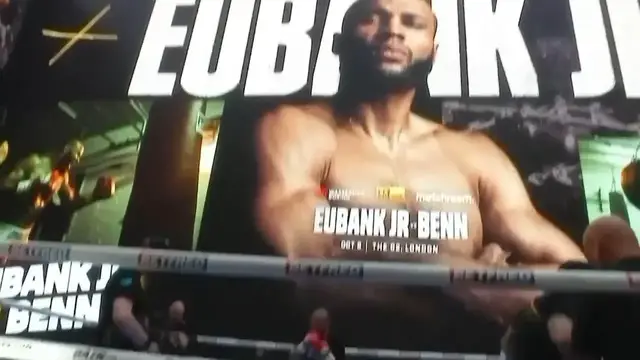 'Video thumbnail for FILE: Eubank Jr and Benn agree to rematch in London'