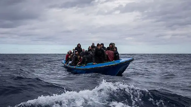 'Video thumbnail for EU to seek tougher measures from Libyan authorities on Mediterranean migrant sea crossings'