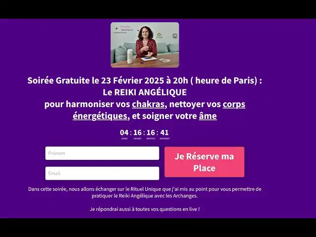 'Video thumbnail for Rituel Reiki Angelique'