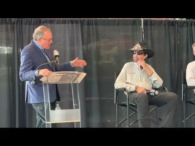 'Video thumbnail for Richard Petty Excited to Bring His Dad’s Number Back Home, and Ready to be More Competitive'