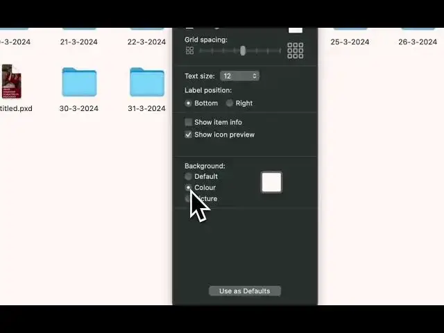 'Video thumbnail for How to change finder background color on Mac'