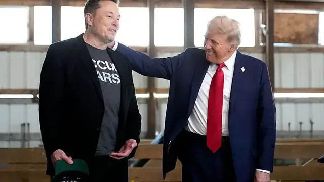 'Video thumbnail for Trump and Musk's public breakup rocks Washington and Wall Street'