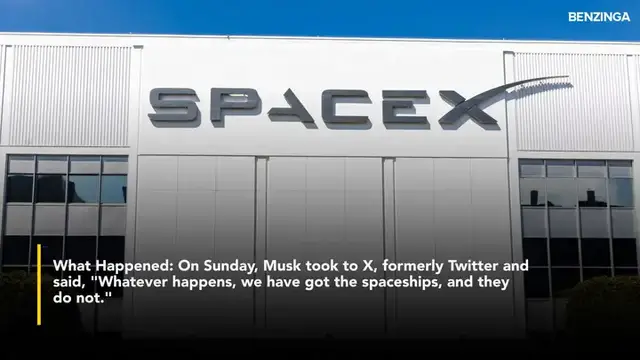 'Video thumbnail for Elon Musk Flexes SpaceX Advantage In Feud With Trump- 'We Have Got The Spaceships And They Do Not' — Gets Support From'