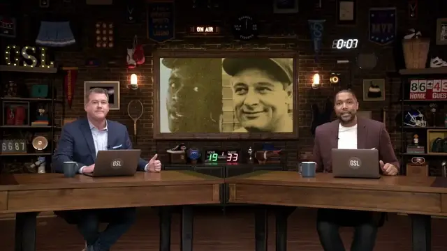 'Video thumbnail for Greatest Sports Legends Then and Now - Features the Careers of Lou Gehrig and Jackie Robinson'