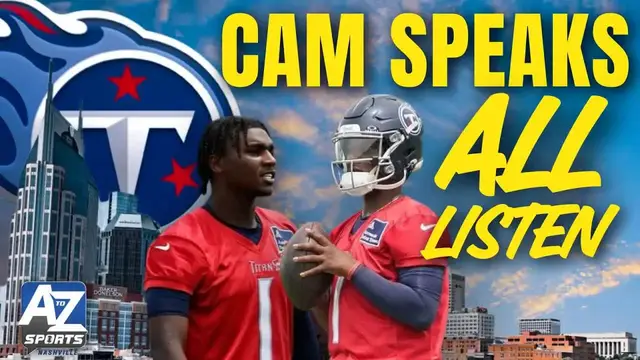 'Video thumbnail for a to z sports nashville: cam ward separating himself: titans rookie impact & analysis'