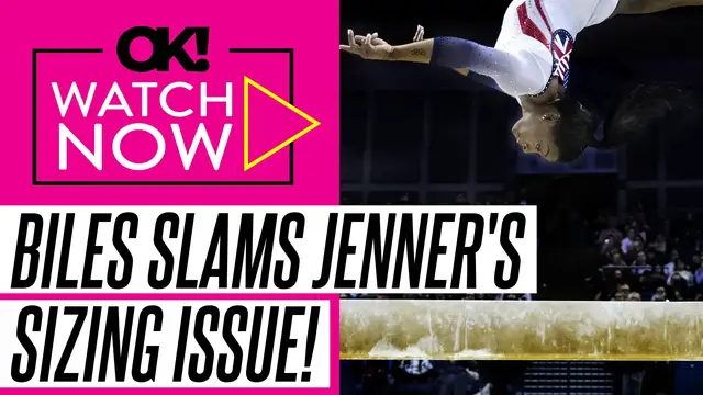 'Video thumbnail for Simone Biles Blasts Kylie Jenner's Clothing Line for Inaccurate Sizing: 'This Is a Crime!''