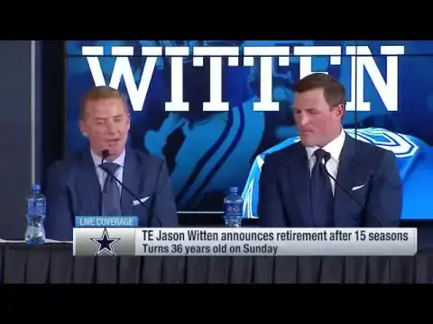 'Video thumbnail for law nation sports: jason garrett's emotional tribute to jason witten's dallas cowboys retirement'