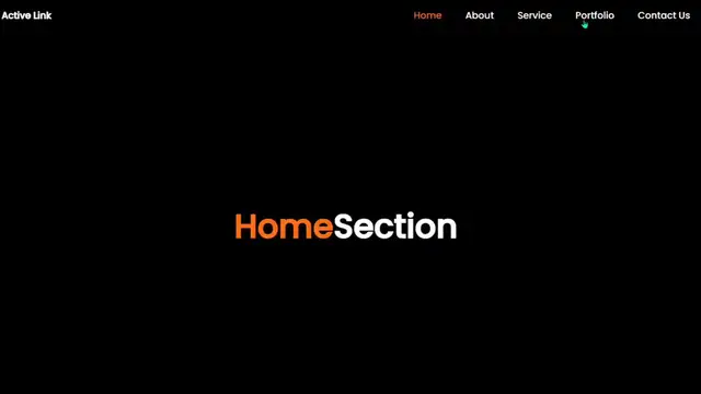 'Video thumbnail for How to Make an Active Nav Link On Scroll  using HTML, CSS & JavaScript'