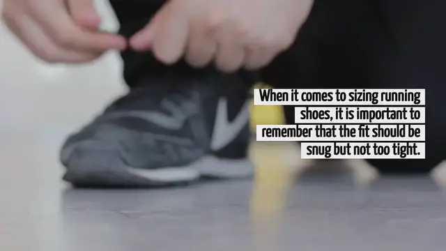 'Video thumbnail for How To Size Running Shoes'