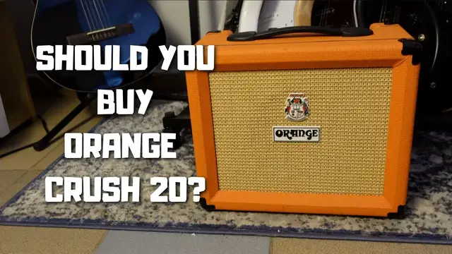 'Video thumbnail for ORANGE CRUSH 20 - IS IT A GOOD AMP?'