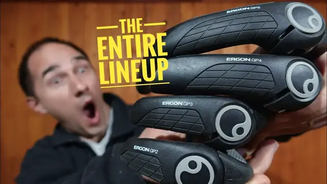 'Video thumbnail for Ergon Bar End Grips (GP1 vs GP2 vs GP3 vs GP4 vs GP5). Which one should you get?'