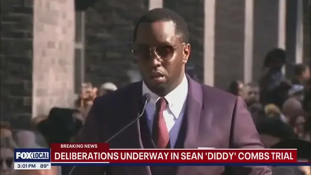 'Video thumbnail for NY News Update: Diddy trial verdict watch, deliberations underway'