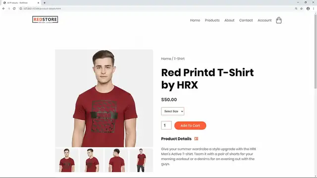 'Video thumbnail for How To Make Shopping Cart Page On eCommerce Website _ E-commerce Web Design Using HTML CSS'