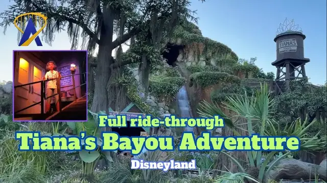 'Video thumbnail for Full Ride-Through: Tiana’s Bayou Adventure at Disneyland'