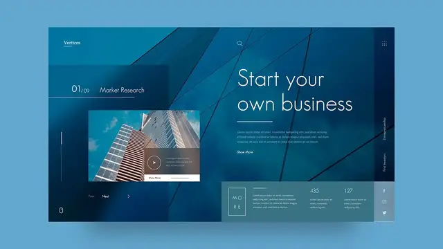 'Video thumbnail for Website UI Design Tutorial _ UI Design In Adobe XD'