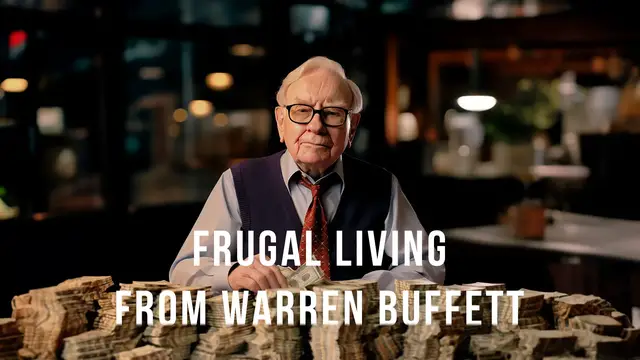 'Video thumbnail for 34 Frugal Living Tips That Really Work: Warren Buffett’s Saving Money Habits'