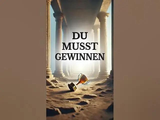 'Video thumbnail for Die Lüge, die dich fesselt: Du musst gewinnen, um wertvoll zu sein  #stoizismus'