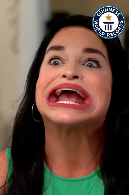 'Video thumbnail for Embracing uniqueness the story of a woman with the world's largest mouth'