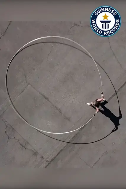 'Video thumbnail for Getti Kehayova's Journey to Breaking the Largest Hula Hoop Record'