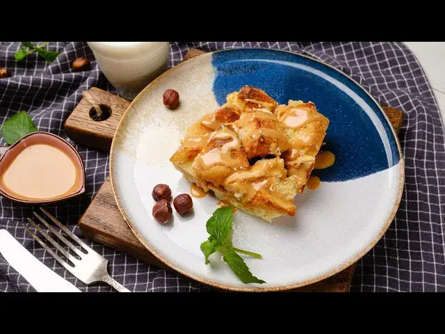 'Video thumbnail for Donut Bread Pudding | Easier Eats'