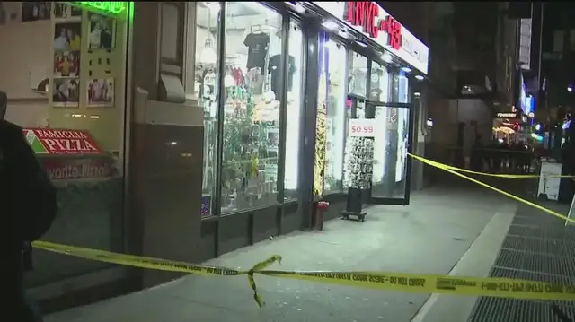 'Video thumbnail for NYPD investigating 2 stabbings in Manhattan'