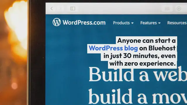 'Video thumbnail for How to Start a WordPress Blog on Bluehost in 2023 (in 30 Minutes)'