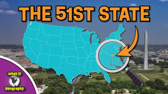 'Video thumbnail for What If Washington DC Was Made Into A Full State? The Douglass Commonwealth'