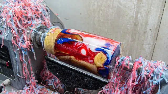 'Video thumbnail for Woodturning - Burl to Vase'