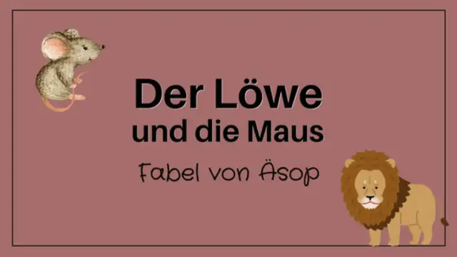 'Video thumbnail for Fabel Der Löwe und die Maus'