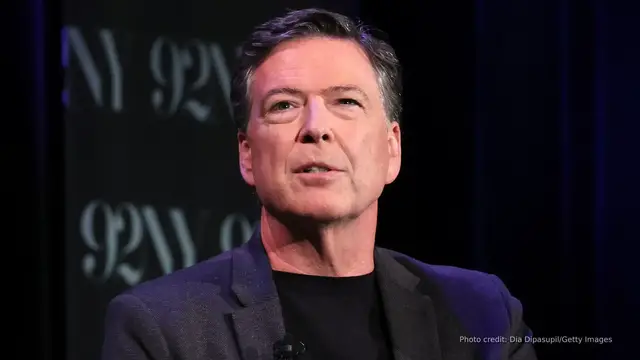'Video thumbnail for Comey says it’s ‘crazy to think’ controversial Trump post ‘was a threat’'
