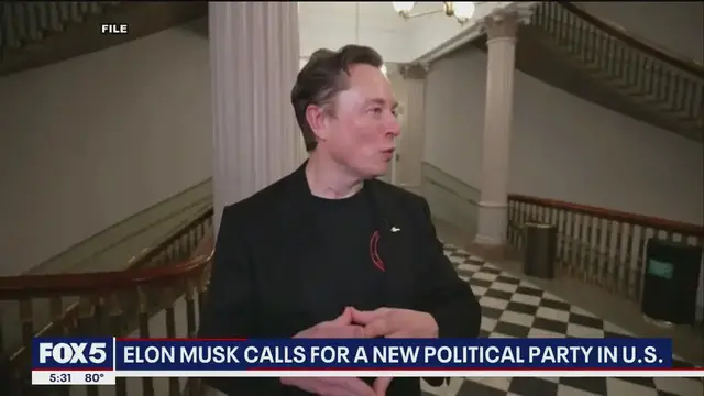 'Video thumbnail for Can Elon Musk create a new political party?'