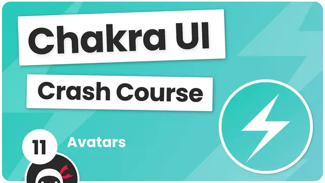 'Video thumbnail for Chakra UI Crash Course #11 - Avatars'