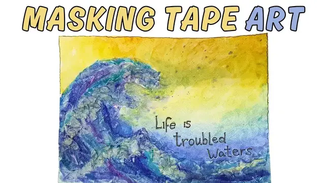 'Video thumbnail for Masking Tape Art'
