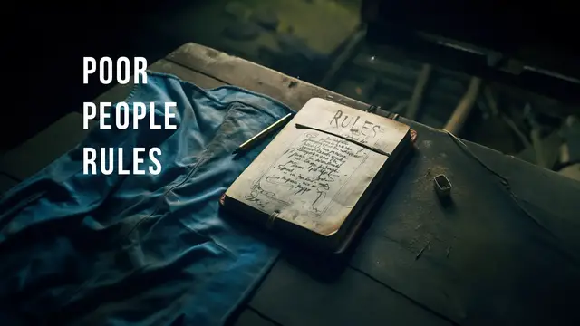 'Video thumbnail for Poor People Rules'