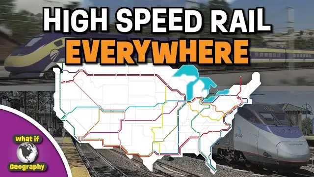 'Video thumbnail for What If The United States Had A National High Speed Rail Network?'