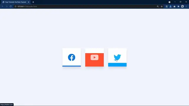 'Video thumbnail for How To Make Hover Effect For Icons On The Website Using HTML And CSS'