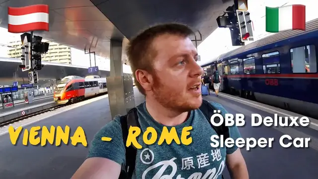 'Video thumbnail for Vienna to Rome by train: ÖBB’s Nightjet Sleeper (Deluxe)'