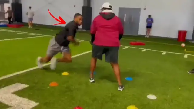 'Video thumbnail for #Cowboys Micah Parsons Working On His Pass Rushing Moves'
