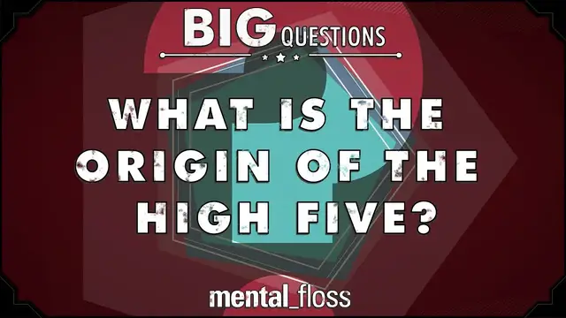 'Video thumbnail for What is the origin of the high five? - Big Questions - (Ep. 27)'