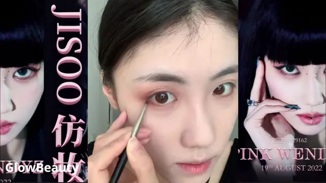 'Video thumbnail for blackpink | blackpink jisoo | makeup | 80s makeup | laura geller makeup'