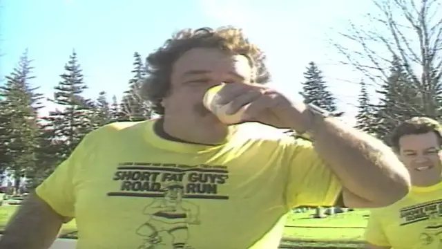 'Video thumbnail for Bob Uecker introduces Short Fat Guys Race for Episode 14 of The Wacky World of Sports'