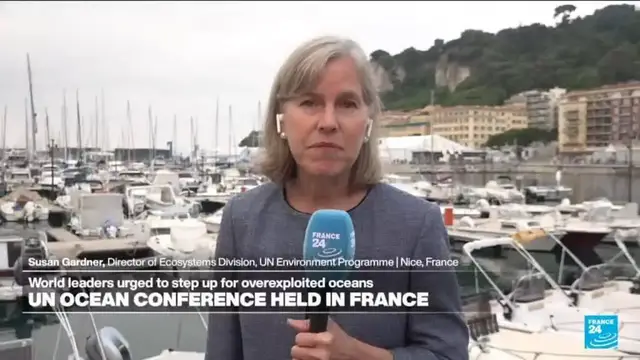 'Video thumbnail for World leaders urged to step up and cooperate for overexploited oceans'