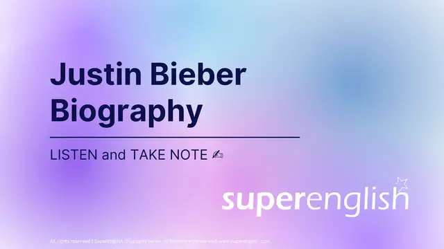 'Video thumbnail for Justin Bieber'