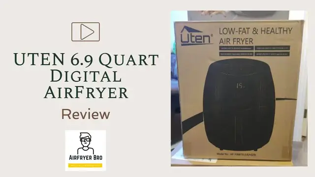 'Video thumbnail for Uten 6.9 Quart Digital Air Fryer Review'