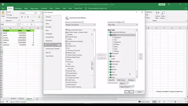 'Video thumbnail for How to Delete Rows if It Contains Zero in Excel'
