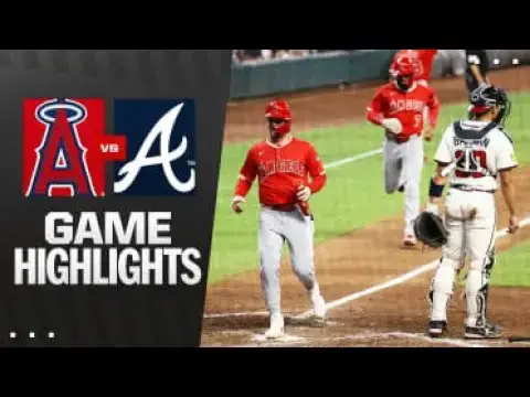 'Video thumbnail for Los Angeles Angels at Atlanta Braves Full-Game Highlights! | 07/01/2025'