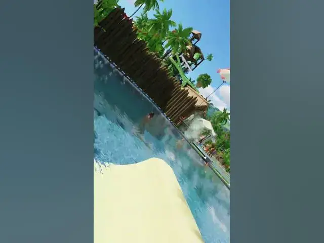 'Video thumbnail for Planet Coaster 2 Panne WaterPark Walking In First Person'