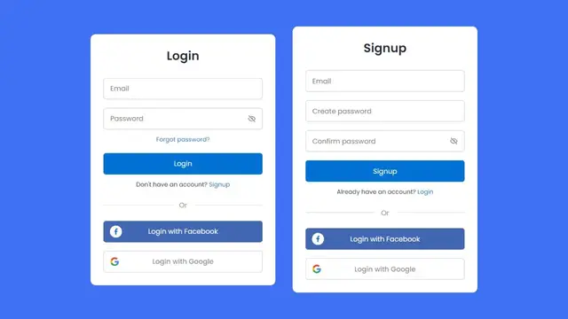 'Video thumbnail for Responsive Login and Signup Form in HTML CSS & JavaScript'