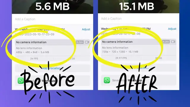 'Video thumbnail for Upload Highest Quality WhatsApp Status (Works in 2023)'