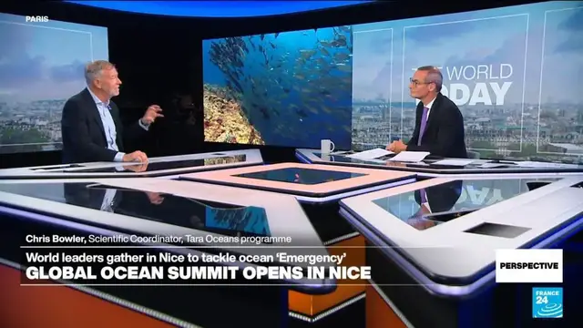 'Video thumbnail for Saving the ocean: 'We have to be optimistic because it's our only planet''
